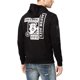thumbnail image 1 of INC Freedom - Sudadera con capucha para hombre, color negro, extragrande, 1 of 1