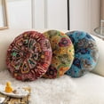 thumbnail image 4 of TIELUTT Coussin Rond Mo Roccan Élastique Doux Coussin de Sol Coussin de Siège de Canapé Coussins de Chaise Coussin de Méditation Ta Ta Mi Coussin pour Fauteuils Inclinables Étireur de Dossier Coussin de Siège Respirant Supports Dorsaux pour Siège de Voiture, 4 of 4