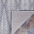 thumbnail image 4 of Couristan 5.8' x 9' Gray and Ivory Le Pleine Rectangular Outdoor Area Throw Rug, 4 of 4
