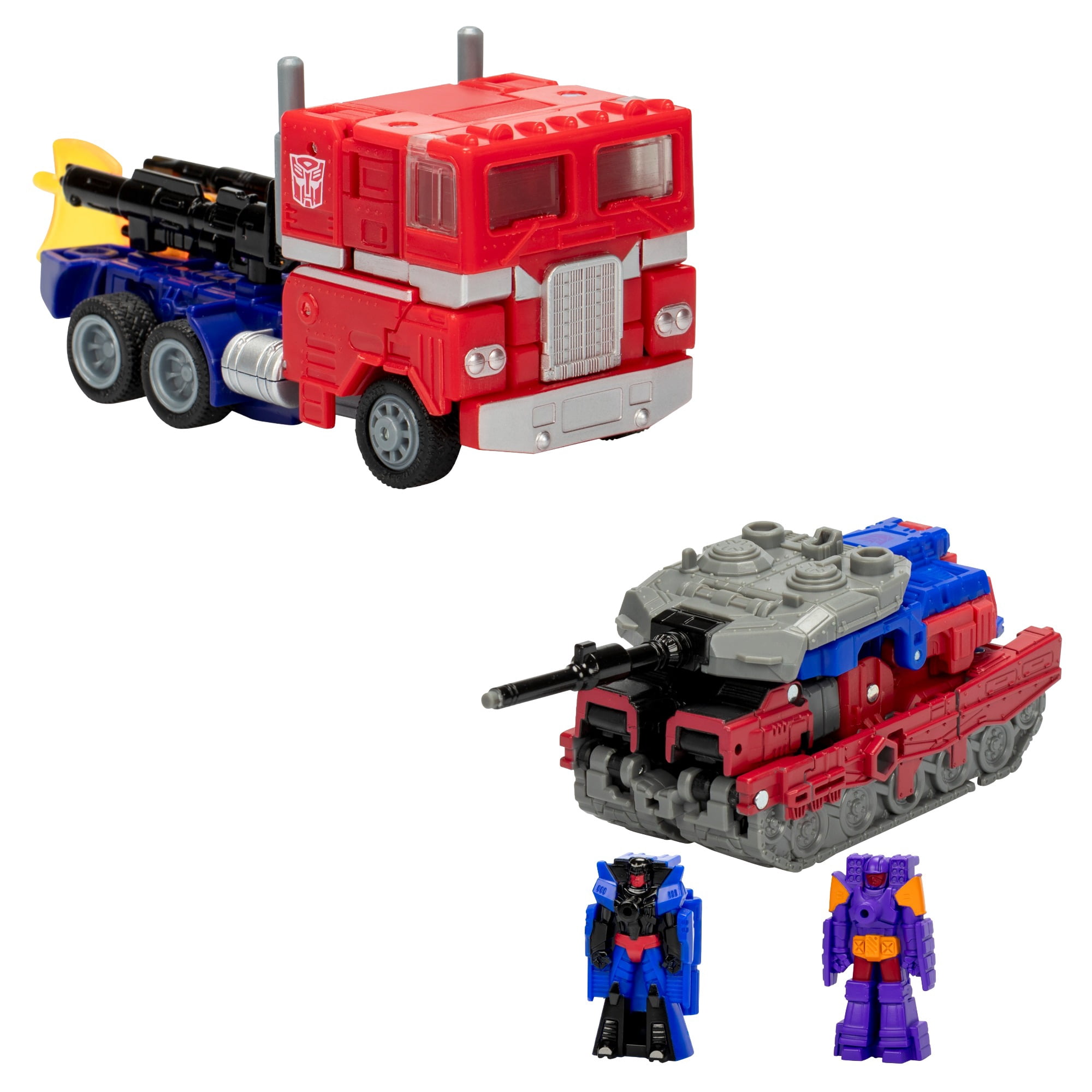 Transformers G1 Universe Optimus Prime and Quake Action Figures, 2-pack