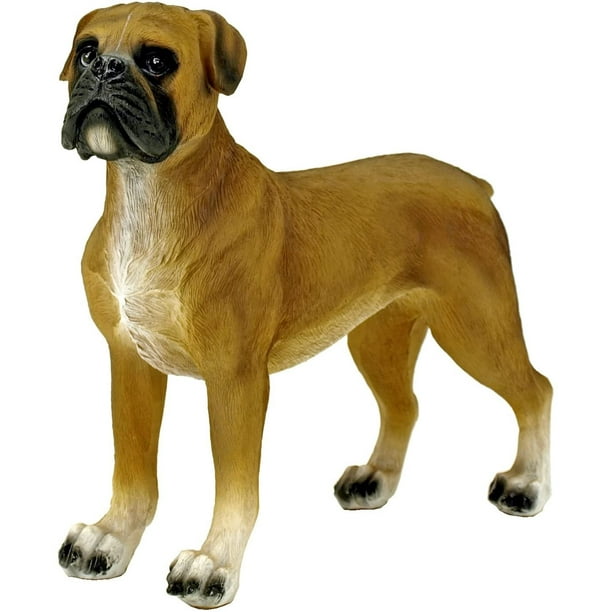 DWK Boxer Puppy Dog Statue Figurine