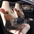 thumbnail image 2 of Uemuo Cute Mouse In Glasses Pattern Car Seat Covers for Front Seats Waterproof Seat Covers for Cars, Universal Auto Front Seats Protector Fits for Car-, 2 of 6
