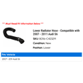 thumbnail image 2 of Lower Radiator Hose - Compatible with 2007 - 2011 Audi S6 2008 2009 2010, 2 of 2