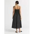 thumbnail image 2 of Free Assembly Women's Sleeveless Square Neck Midi Dress, Sizes XS-XXL, 2 of 4