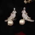 thumbnail image 2 of Auory Sparkling Bird Studs Earring Lab Created Moissanite Earrings for Women, 2 of 10