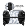 thumbnail image 3 of Haiem Fitness Guru Luggage Cover Printed Suitcase Covers for Luggage Elastic Washable Suitcase Protector Fits 18-32 Inch Luggage-Large, 3 of 8