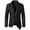 Black, variant on Vedolay Men's 2023 Jackets Mens Business Casual Blazer with Lined Double Suit Jacket,Black M
