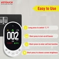 thumbnail image 4 of Detector de monóxido de carbono VETOUCH Plug-in con temperatura y humedad, 4 of 7