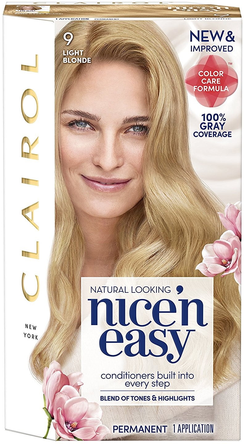 Clairol Nice 'n Easy Permanent Color 9 Light Blonde 1 Kit (Pack of 6) ...