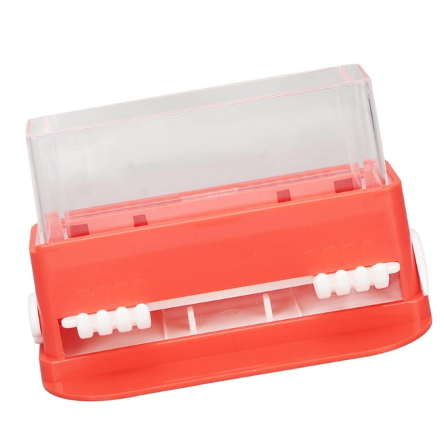 Interdental Brush, Micro Applicator Holder Box Micro Applicator Container Applicator Brush Transparent Large Capacity Plastic Applicator Brush Dispenser