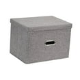 thumbnail image 4 of Cajón organizador de ropa, cesta de almacenamiento de juguetes para guardería, contenedor de almacenamiento grande, armario duradero apilable, 28cmx26cmx38cm, 4 of 8