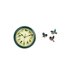 thumbnail image 5 of Reloj de pared,Reloj de pared decorativo con pájaros cantores,Reloj de pared de 10 pulgadas con sonido de pájaros musicales,Pájaro para colgar en la pared,Arte de pared de pájaros de madera, 5 of 8