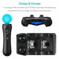thumbnail image 3 of Seitruly Reemplazo de la estación de carga cuádruple para controladores de movimiento PS4/PS Move 4 en 1 con indicador LED Videojuegos y accesorios, 3 of 6