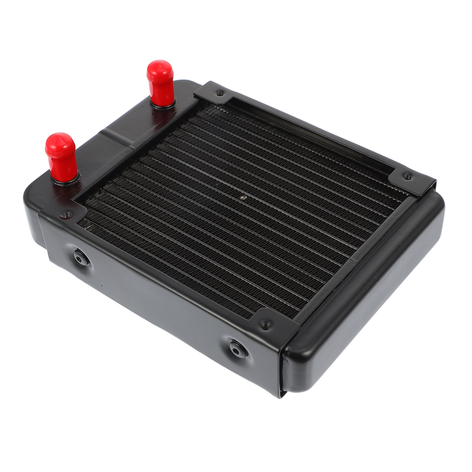 WHAMVOX Computer Heat Sinks 18-pipe Liquid Cooling Heat Sink 1Pcs 6.3X4.7X1.4in Aluminum Black