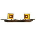 thumbnail image 5 of Meyda 145307 25 in. Pine Branch Valley View 2 Light Vanity Light, Cafe Noir & Bai, 5 of 5