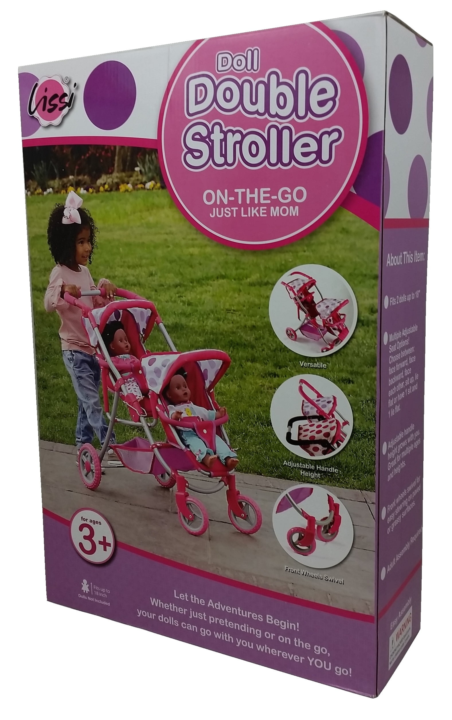 lissi doll double stroller