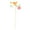 A, variant on Moocorvic Metal Flower Garden Stakes, Outdoor Decor Plant Flowers Potted Flower Pot Stake Yard Art Patio Decor(10.3x4inch)