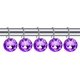 thumbnail image 4 of Ganchos para cortina de ducha, 12 piezas de ganchos para cortina de baño con diamantes de imitación acrílicos, ganchos decorativos para ducha para baño, cortinas y revestimientos, 4 of 6