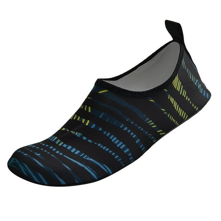 

ZTTD Men and Women Swimming Shoes Light Swimming Shoes Wading Diving Beach Shoes Women Yoga Skin Shoes Black