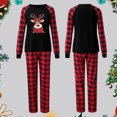 thumbnail image 2 of Pyjama de Noël Confortable et Décontracté pour Femmes Maman Ensemble de Pyjama Assorti pour Famille Col Rond Manches Longues Pantalon Long Vêtements de Famille Pyjamas, 2 of 4