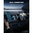 thumbnail image 3 of AmzDoer Bluetooth Audio Receiver, 3.5mm AUX Jack Bluetooth Transmitter for Car, Hands-Free Calls, Wireless Audio Receiver for Flight, Travel, TV, Gym, Home, Car, 16H Battery Life/Dual Connect, 3 of 7