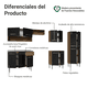 thumbnail image 4 of Cocina Integral 293cm Con Tarja Emilly Madesa 09, 4 of 10