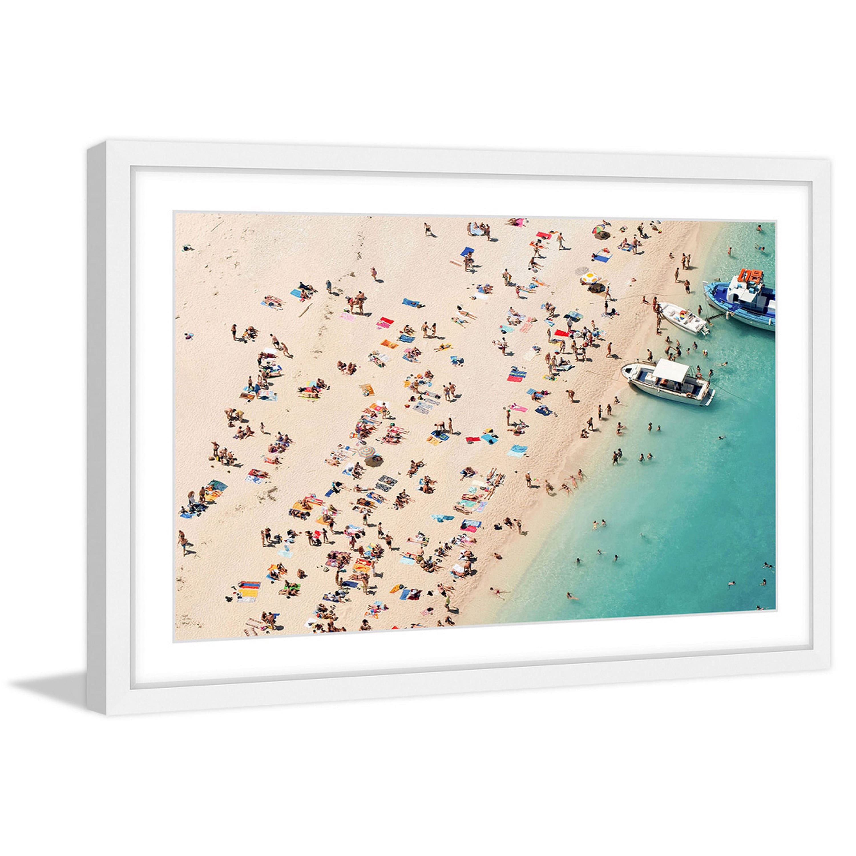 Marmont Hill "Boat Party" Framed Painting Print