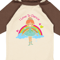 thumbnail image 4 of Inktastic I Love to Dance Ballet Girls Long Sleeve Baby Bodysuit, 4 of 5