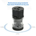 thumbnail image 6 of Outlet Extender Universal Portable Travel Plug Adapter 4 In1 Multi-function Charger Socket Converter Electrical Outlet Adaptor Plug, 6 of 7