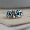 thumbnail image 2 of Anillo De Búho De Ojo De Demonio Anillo De Búho Ajustable Abierto Retro Speravity AP005622-00, 2 of 6