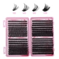 thumbnail image 1 of Kit De Extensión De Pestañas，640 Pestañas Individuales Mezcla 10D 20D 30D 40D,Maquillaje para Mujeres Pinzas De Pestañas En Racimo Kit De, 1 of 5