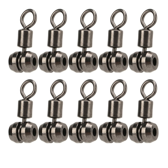 Cross Line Fishing Connector, Fishing Swivels Universal Brass T Turn For Freshwater And Saltwater S,M,L