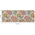 thumbnail image 7 of Multicolor Ethnic Paisley and Floral Pattern Kitchen Rug Mat,Kitchen Runner Rugs Non Skid Washable,Decorative Kitchen Floor Mats for Kitchen,Sink,Laundry,17"x47.2", 7 of 7