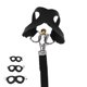 thumbnail image 1 of Arnés de Hámster y Set de Correa, Cómodo Chaleco de Cuero Con Correa y Cascabeles para Pasear Con tu Hámster, Tres Tamamos Diferentes, 1 of 7