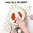 thumbnail image 3 of HEEDU Juego de 5 piezas de Sartenes y Crepera, Bater&iacute;a de Cocina de Granito, Sartenes Antiadherentes, Libre de PFOS y PFOA, Apto Todo Tipo de Estufas (Crepera 28cm y Sart&eacute;n 20cm/, 3 of 7