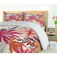 thumbnail image 5 of Ambesonne Flower Duvet Cover Sets, Vivid Floral Arrangement, 2-King, Multicolor, 5 of 7