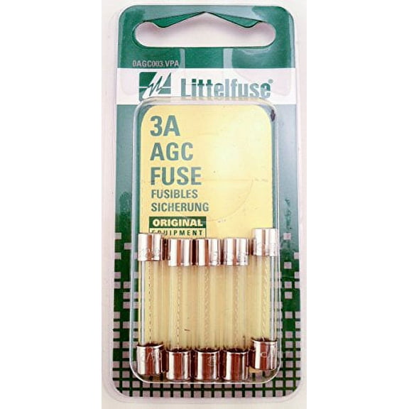 Littelfuse AGC3BP AGC Glass Fuses