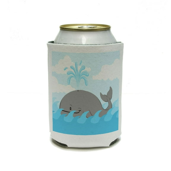Cartoon Whale Ocean Can Cooler Drink Insulator Beverage Insulated Holder