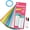Subtraction, variant on Erasable Math Flashcards Cards Math Basics Flashcards Including 15 Cards, 1 Red Erasable Marker, 1 Black Erasable Marker, and 1 Storage Ring, All Packaged in an OPP Bag.