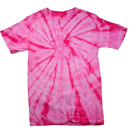 Tie Dyes Men's Tie Dyed Performance T-Shirt H1000 (Best Way To Re Dye Black Clothes)