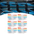 thumbnail image 3 of Dioche 10Pcs Cable Connector Terminal Transparent 3‑In 6‑Out Wire Block Clamp LT-636 0.5-6.0mm²,Cable Connector,LT-636 Cable Connector, 3 of 8