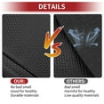 thumbnail image 4 of Unique Bargains Flat Face Cargo Liner Rear Trunk Mat Trunk Cargo Luggage Boot Tray Mat Diamond Pattern for Chevy Equinox 2012-2017 for GMC Terrain 12-17 Anti-Slip, 4 of 7