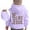 Purple-1, variant on Boys Girls Jesus Loves You Christian Hoodies Letter Casual Hooded Sweatshirts