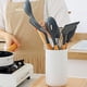 thumbnail image 2 of Billuyoard Manténgase organizado en la cocina Contenedor de almacenamiento de utensilios de cocina de cerámica Soporte de utensilios de Almacenamiento y organización del hogar blanco, 2 of 6