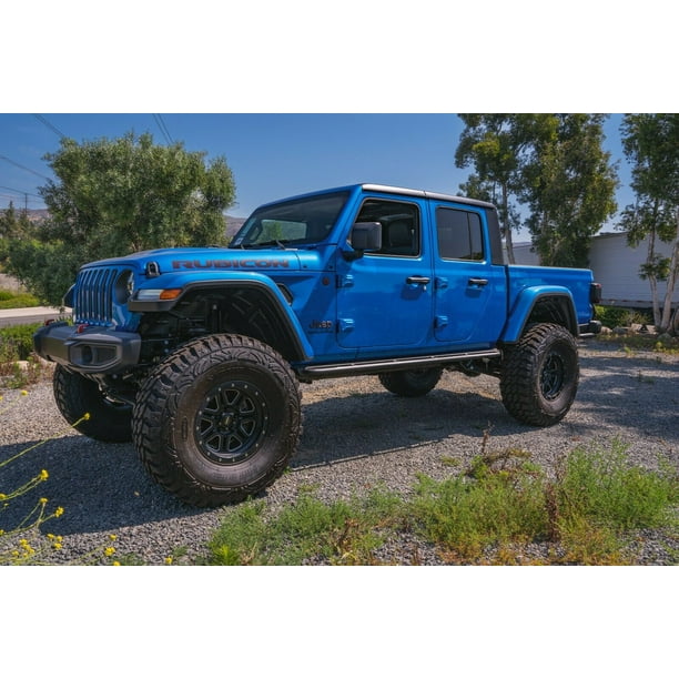 Body Armor 19 21 Jeep Wrangler 4 Door Rockcrawler Side Steps Black Jt 4121 Walmart Com