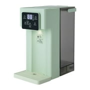 3L Desktop Instant Hot Water Dispenser, 1500W Large Water Tank, Countertop Water Kettles, Quick Heating & Outputting, Smart Touch Screen, Child Lock, Green