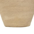 thumbnail image 5 of DecMode 11" Wide Textured Beige Porcelain Ceramic Vase, 5 of 14