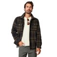 thumbnail image 3 of Free Country Men's Chill Out Fleece Shirt Jacket Olive Plaid S, 3 of 6