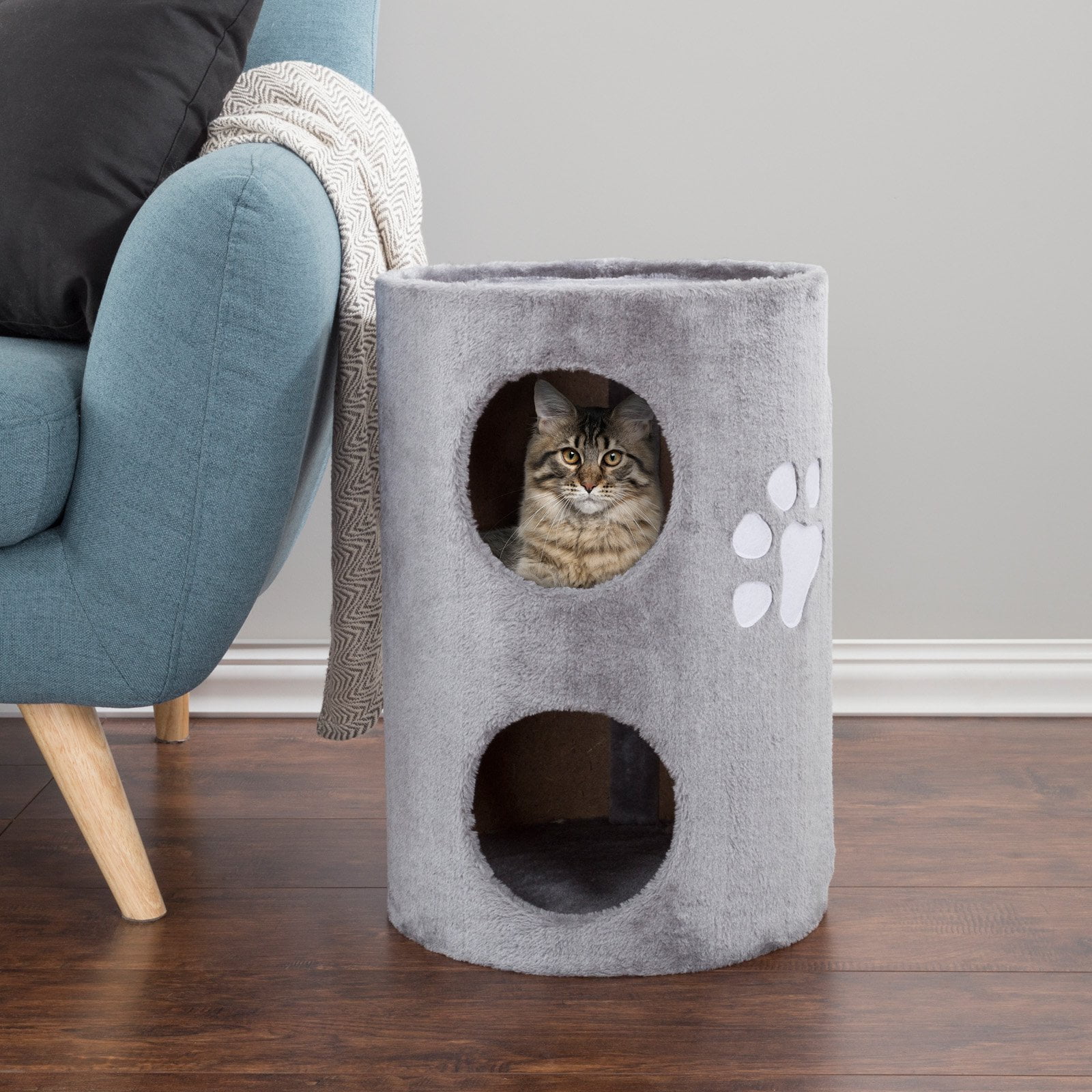 Petmaker 2 Story Cat Condo with Scratching Surface