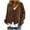 Coffee, variant on Admvng Cardigans for Women Trendy Solid Oversized Soft Knit Button up Sweater Cardigan Long Sleeved Open Front Cardigans S-3XL